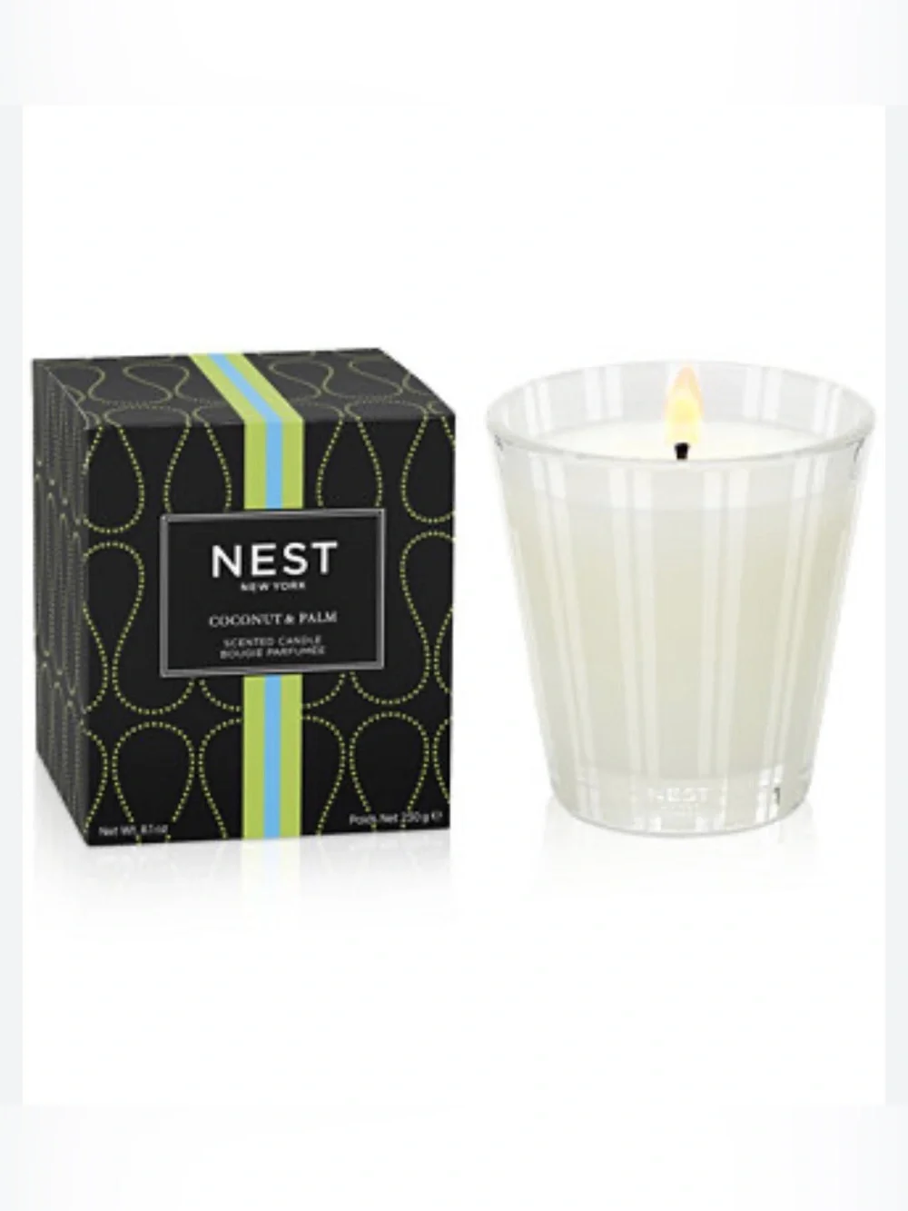 NWT NEST New York choose Coconut & Palm or Grapefruit Scented Candle 8.1 oz.